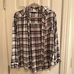Hollister Oversized Flannel Shirt
